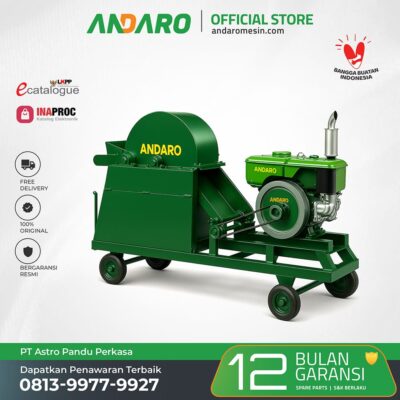 Mesin Dekortikator Pemisah Serat Alam Nanas
