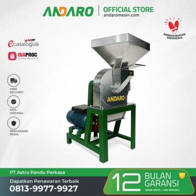 Mesin Disk Mill Penepung Daun Teh