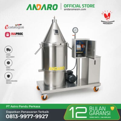 Mesin Evaporator Vakum 200 Liter
