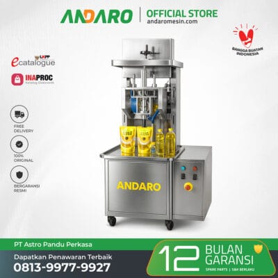 Mesin Filling Kemasan Minyak Standing Pouch dan Botol
