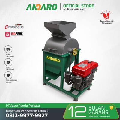 Mesin Hammer Crusher | Penghancur Batako, Pasir & Tanah Liat