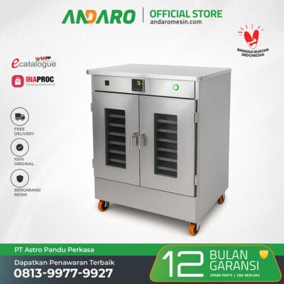 Mesin Oven Pengering Serbaguna Kapasitas 12 Rak