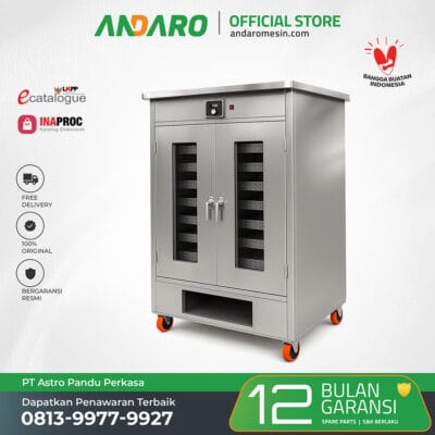 Mesin Oven Pengering Serbaguna Kapasitas 20 Rak