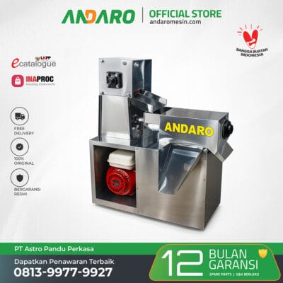 Mesin Pemarut & Pemeras Pati Singkong