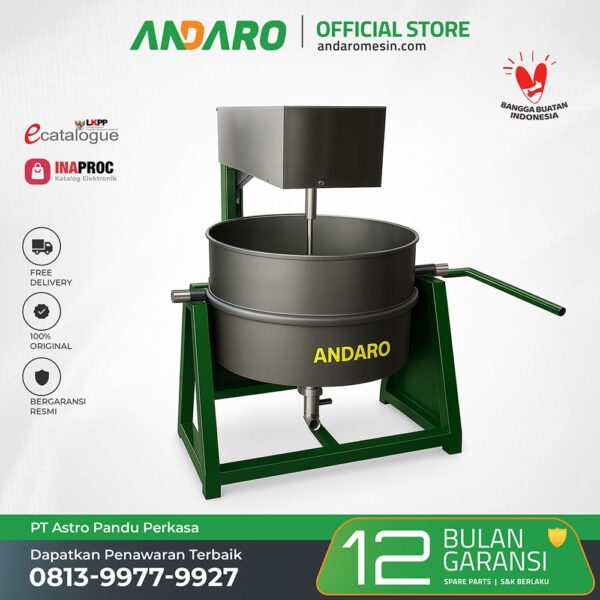 Mesin Pemasak Lem Briket | Bricket Adhesive Cooker