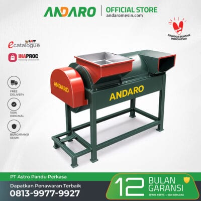 Mesin Pemisah Biji Kapuk