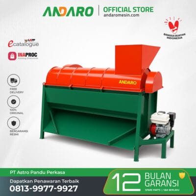 Mesin Pemisah Pembersih Biji Kapuk