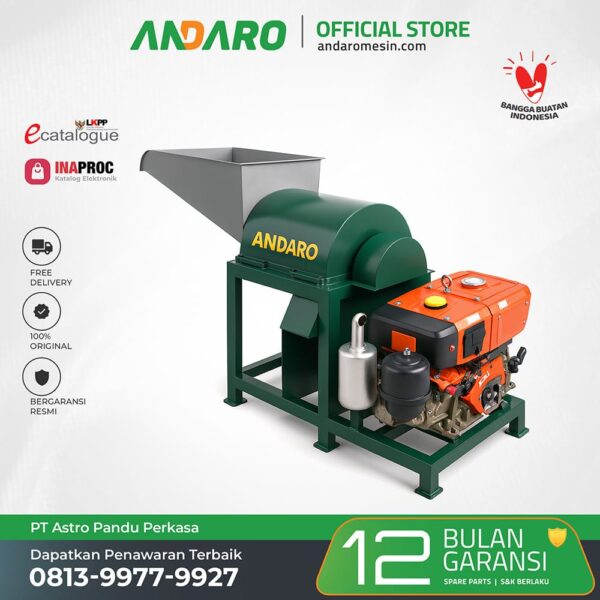 Mesin Pencacah Daun Cengkeh ACDC-2000K