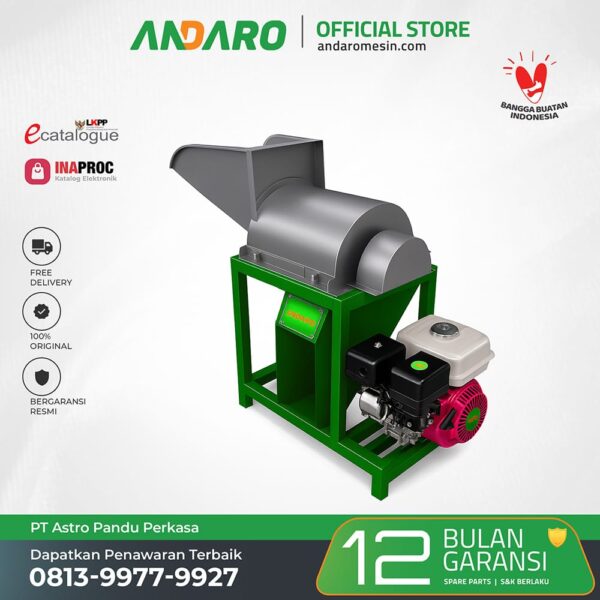 Mesin Pencacah Daun Cengkeh Andaro