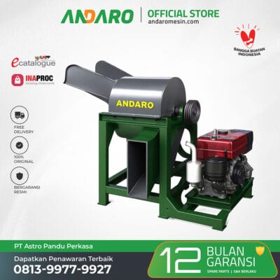 Mesin Pencacah Pelepah Sawit ANDARO