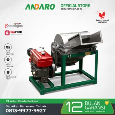 Mesin Pencacah Rumput APPO 750 | Kapasitas 750 Kg/Jam