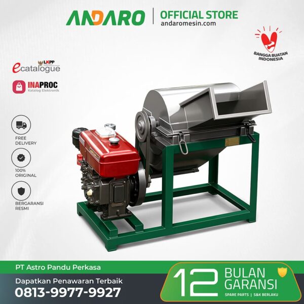 Mesin Pencacah Rumput APPO 750 | Kapasitas 750 Kg/Jam