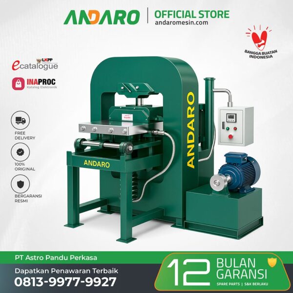 Mesin Pencetak Genteng Hidrolik