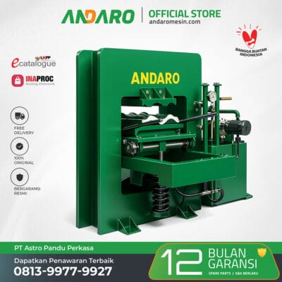 Mesin Pencetak Genteng Otomatis