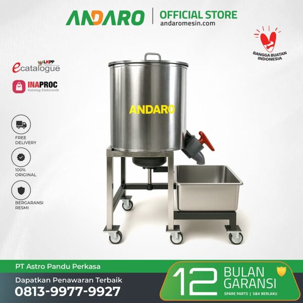 Mesin Pencuci Plastik ANDARO