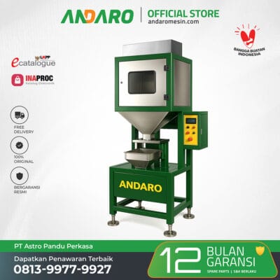 Mesin Pengemas Packing Beras 1-5 Kg Sistem Weigher