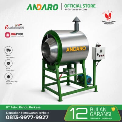 Mesin Pengering Daun Teh Andaro