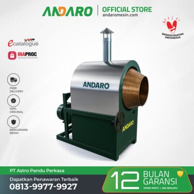 Mesin Pengering Daun Teh Andaro