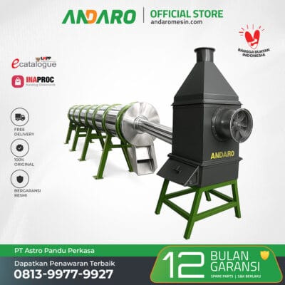 Mesin Pengering Pati Singkong | Dryer Tepung Tapioka
