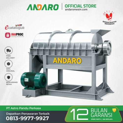 Mesin Pengurai Serat Kelapa Sawit APSS-15T