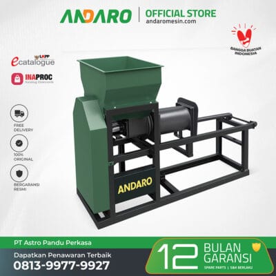 Mesin Press Baglog Jamur Otomatis