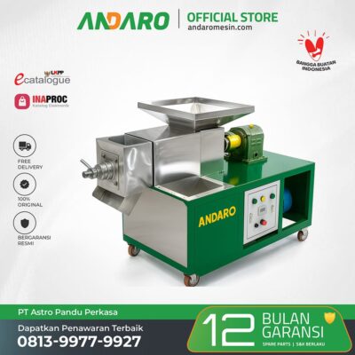 Mesin Press Minyak Maggot Andaro