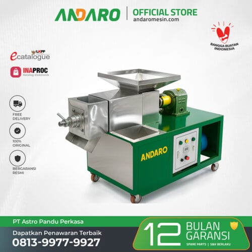 Mesin Press Minyak Maggot Andaro