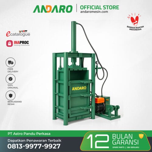 Mesin Press Sampah Plastik MPSP-5060