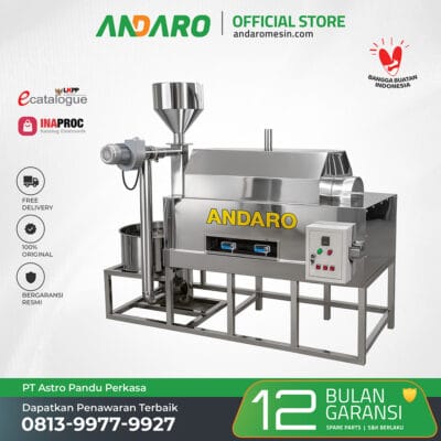 Mesin Roasting Kopi | Roaster Kopi Plus Cooling Bin