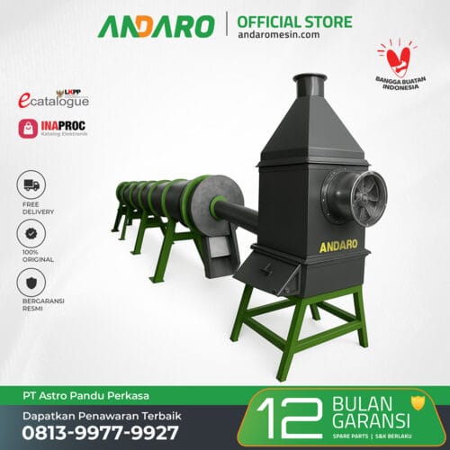 Mesin Rotary Dryer ANDARO