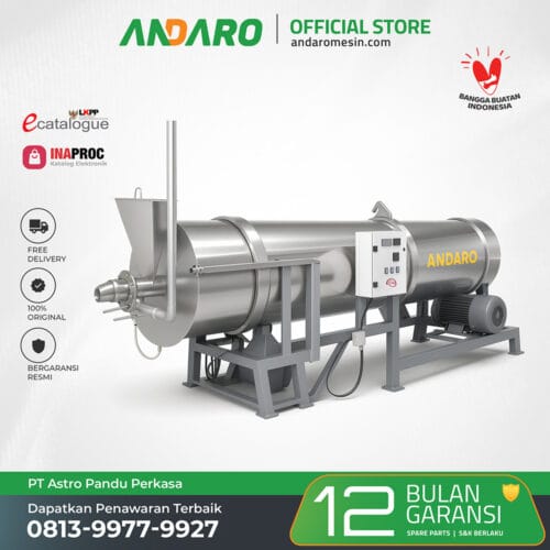 Mesin Rotary Dryer Stainless Steel