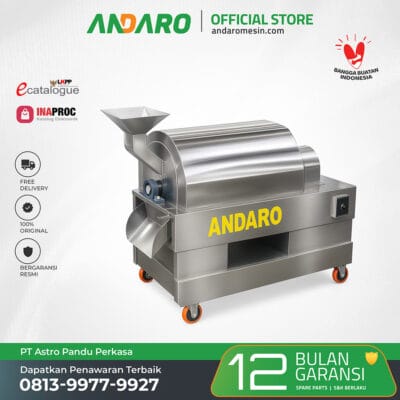 Mesin Sangrai Kopi, Kacang dan Kakao