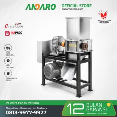 Mesin Shredder Pencacah Kain dan Plastik Besar