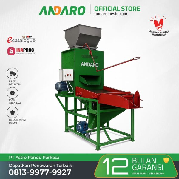 Mesin Sortasi Pemilah Cengkeh Unggul