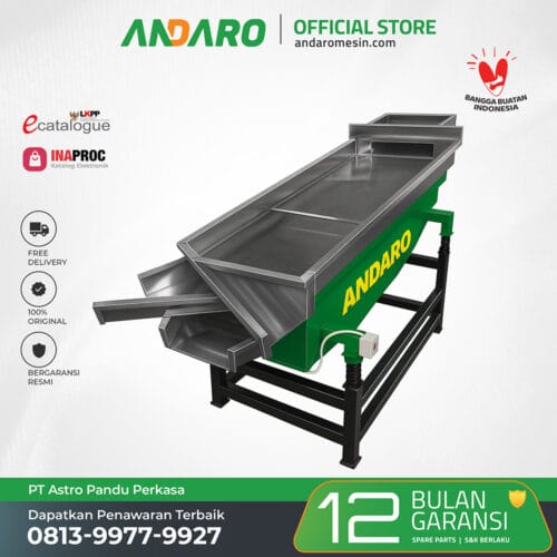 Mesin Sortasi Pengayak Mete