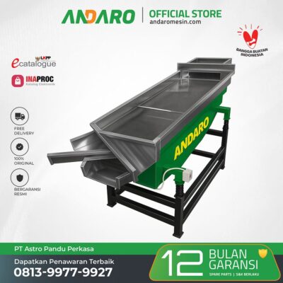Mesin Sortasi Pengayak Tembakau
