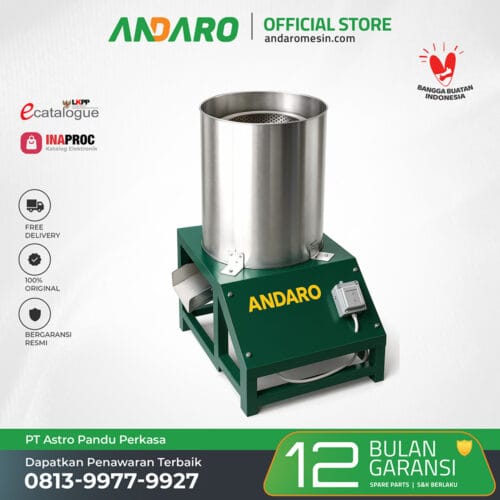 Mesin Spinner Peniris Minyak Aluminium