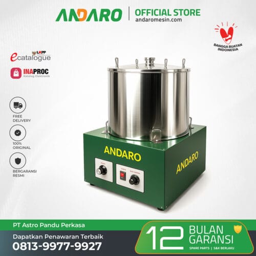 Mesin Spinner Peniris Minyak Variable Speed