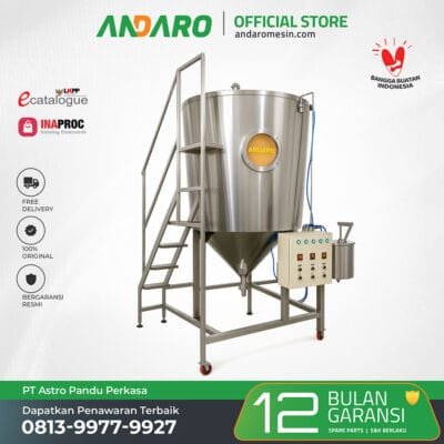 Mesin Spray Dryer Full Stainless Steel Kapasitas Besar