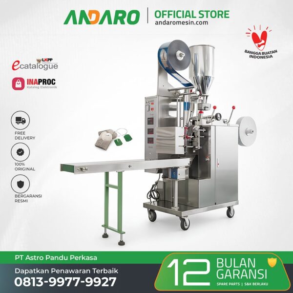Mesin Tea Bag Packaging | Pembuat Kantong Teh Celup