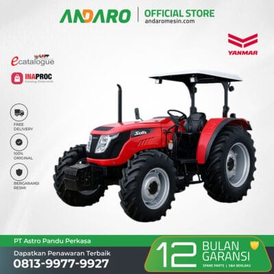 Solis Tractor YANMAR 90 PS | Traktor 4 Roda dengan Mesin Turbo