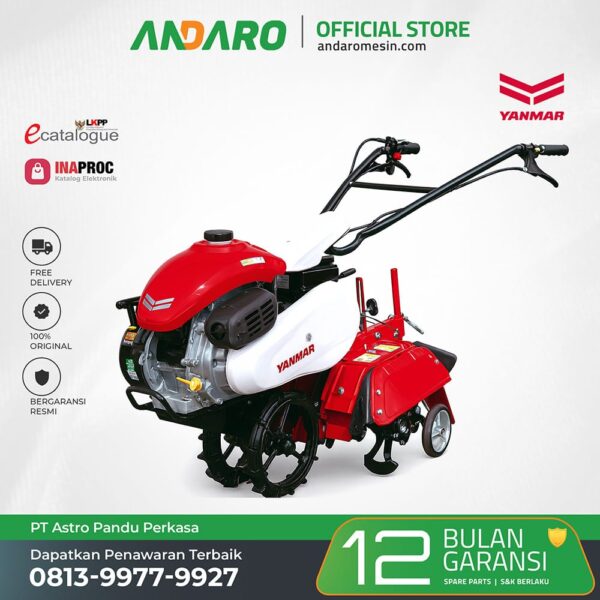 Traktor Tangan YANMAR YK450RK-R | Mesin Bajak Sawah