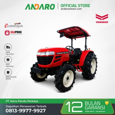 Traktor Yanmar 4 Roda EF494T | Tractor Diesel 49HP