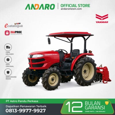 Traktor Yanmar EF393T | Tractor 4 Roda Diesel 39HP Andaro